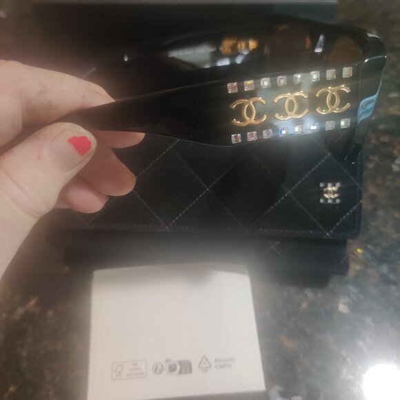 CHANEL pilot sunglasses New - Picture 3 of 6